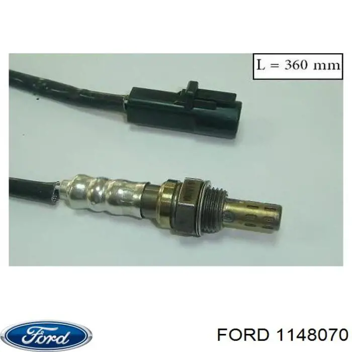 Лямбда-зонд, датчик кисню після каталізатора 1148070 Ford
