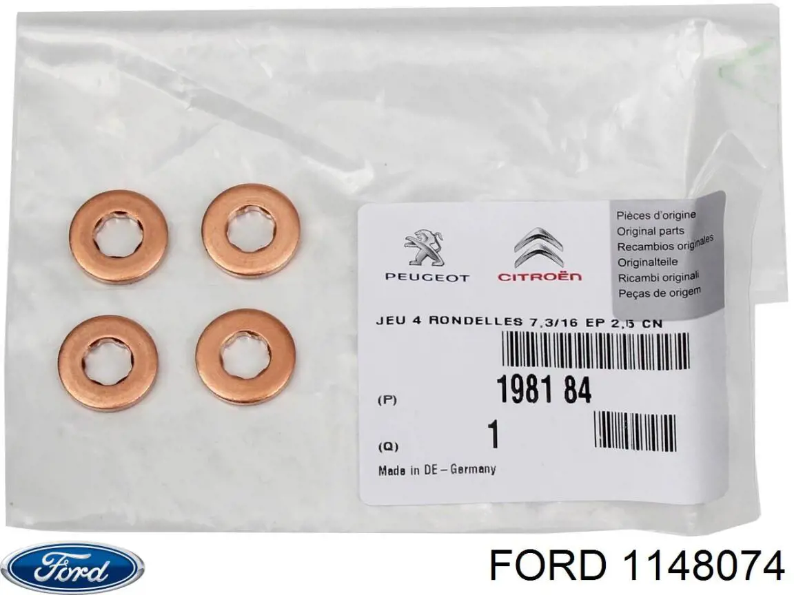 Купити 1148074 Ford Кільце форсунки