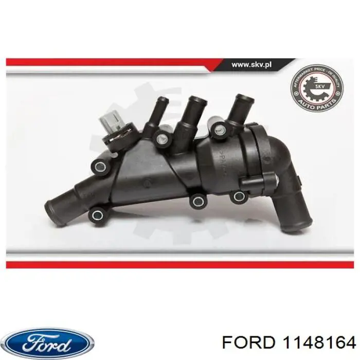Купити 1148164 Ford Термостат в корпусі