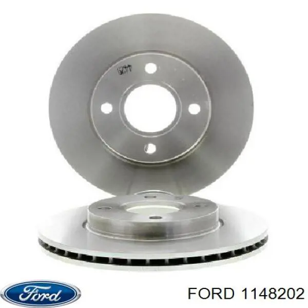 1148202 Ford диск гальмівний передній