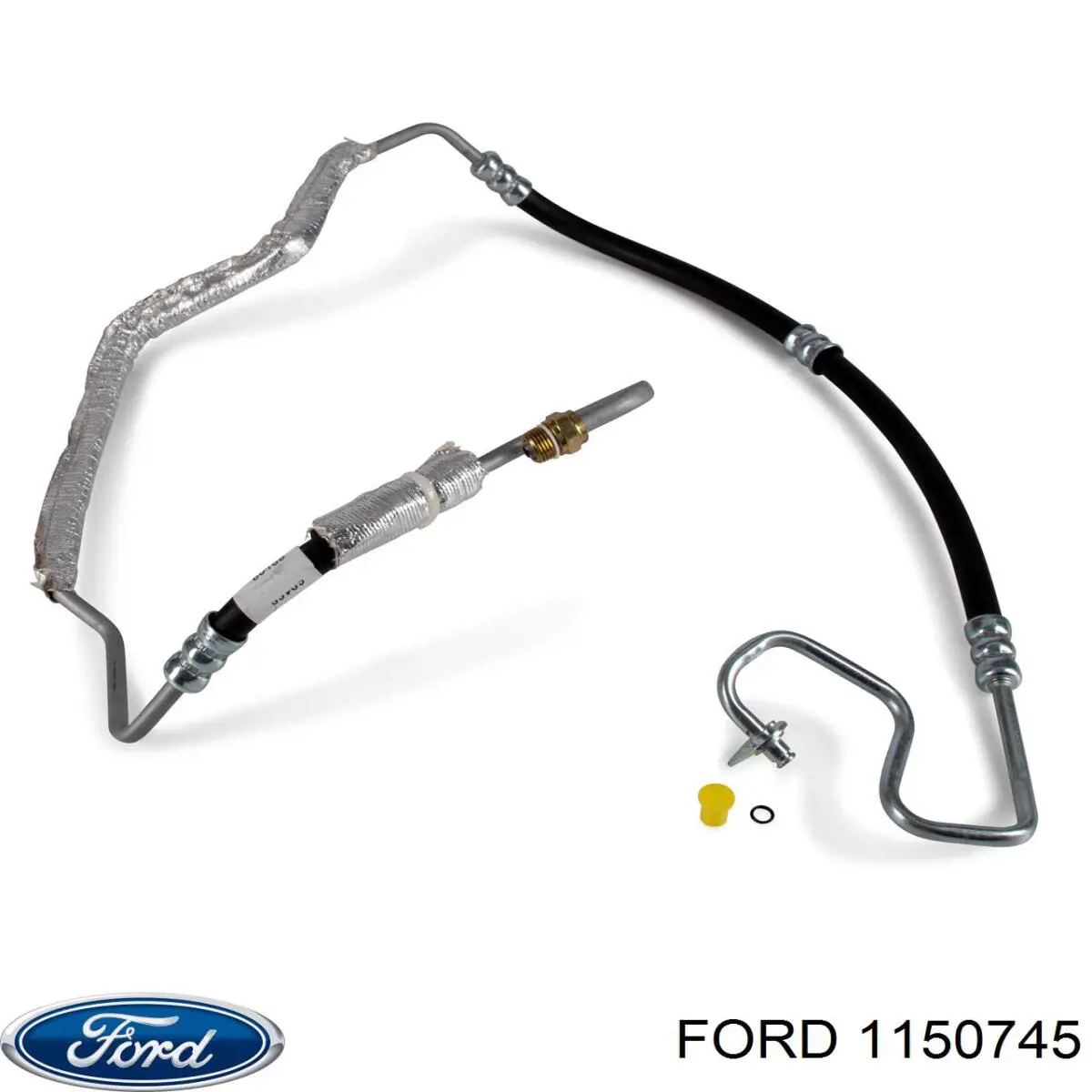 Купити 1150745 Ford Шланг ГПК, високого тиску рейки керма