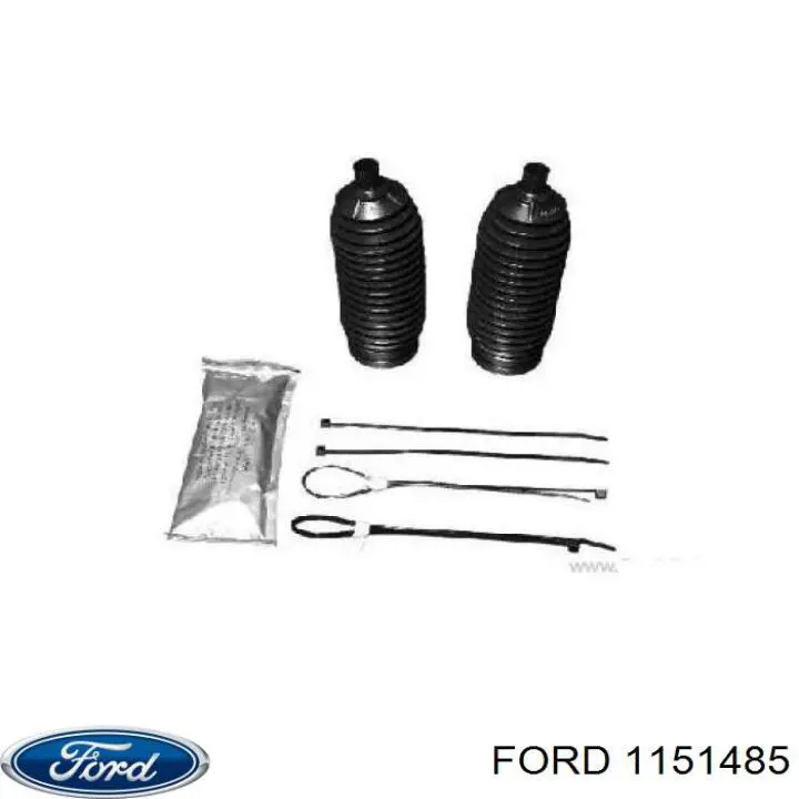 Заглушка, решітка протитуманних фар бампера переднього, права Ford 1151484