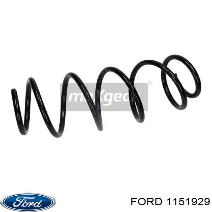Купити 1151929 Ford Гвинтова пружина підвіска