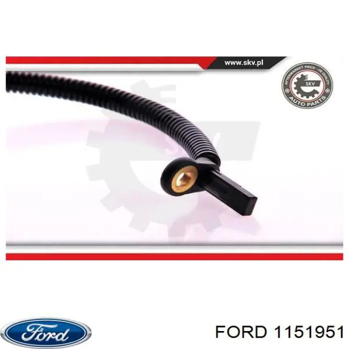 Купити 1151951 Ford Датчик АБС (ABS) передній