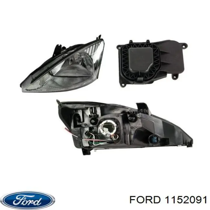 Купити 1152091 Ford Основна фара в зборі ліва