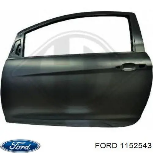 Двері передні, праві Ford Ka (RBT) (Форд Ка)