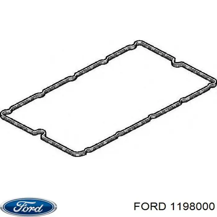 Прокладка клапанної кришки двигуна 1198000 Ford