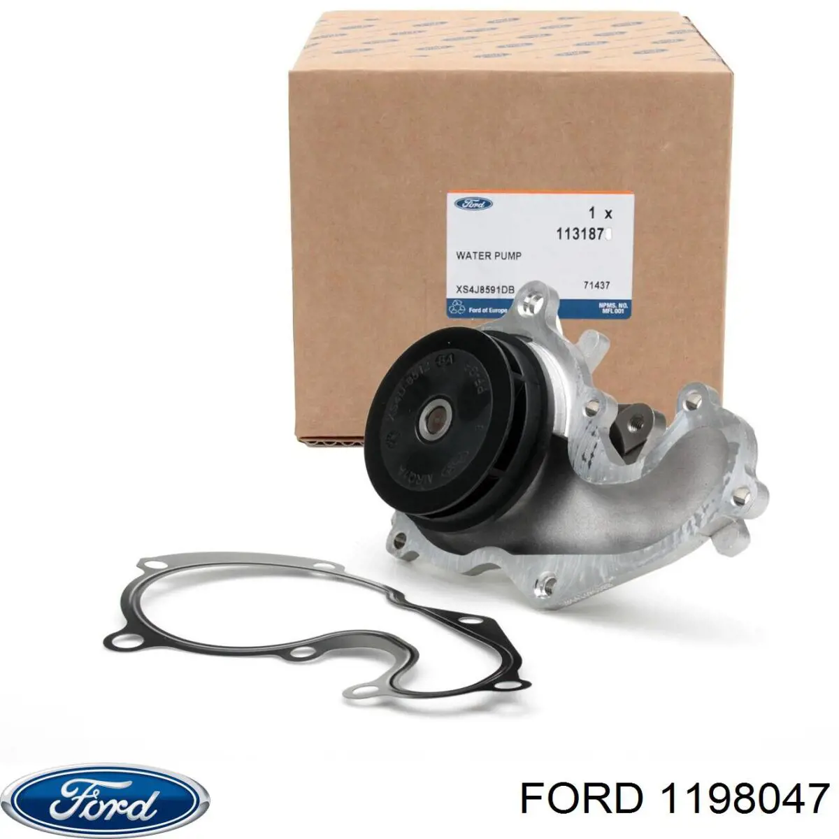 Помпа охолодження Ford 1198047 ціна, від 32.30 USD