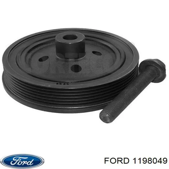 1198049 Ford Демпфер колінвалу