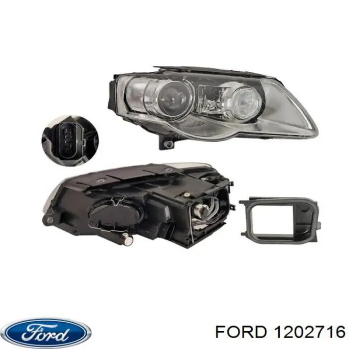 Фара права 1106914 Ford