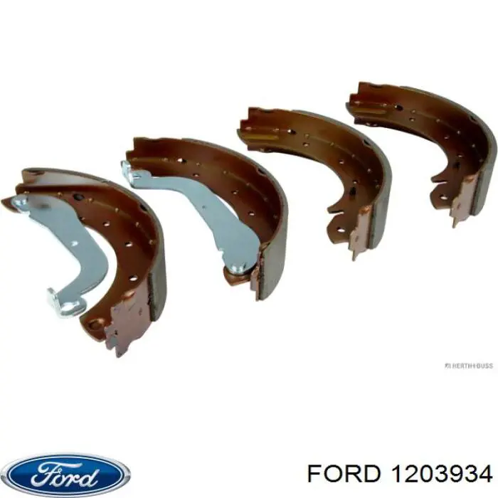 Колодки гальмові задні, барабанні 1203934 Ford