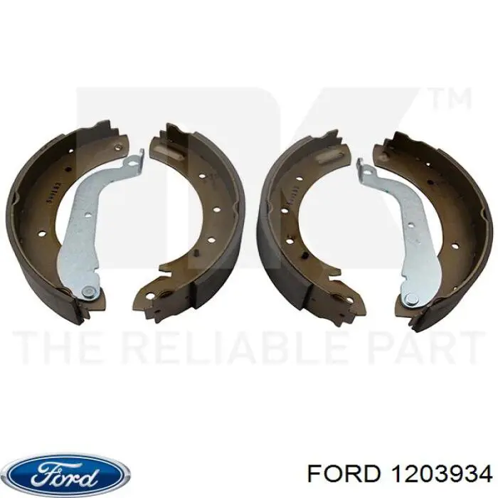 Купити 1203934 Ford Колодки гальмові задні, барабанні