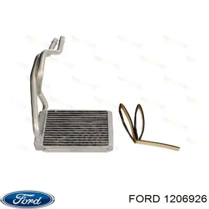 1206926 Ford радіатор пічки (обігрівача)
