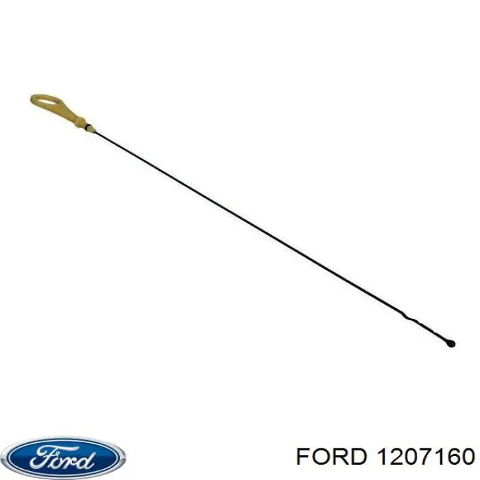1207160 Ford щуп-індикатор рівня масла в двигуні