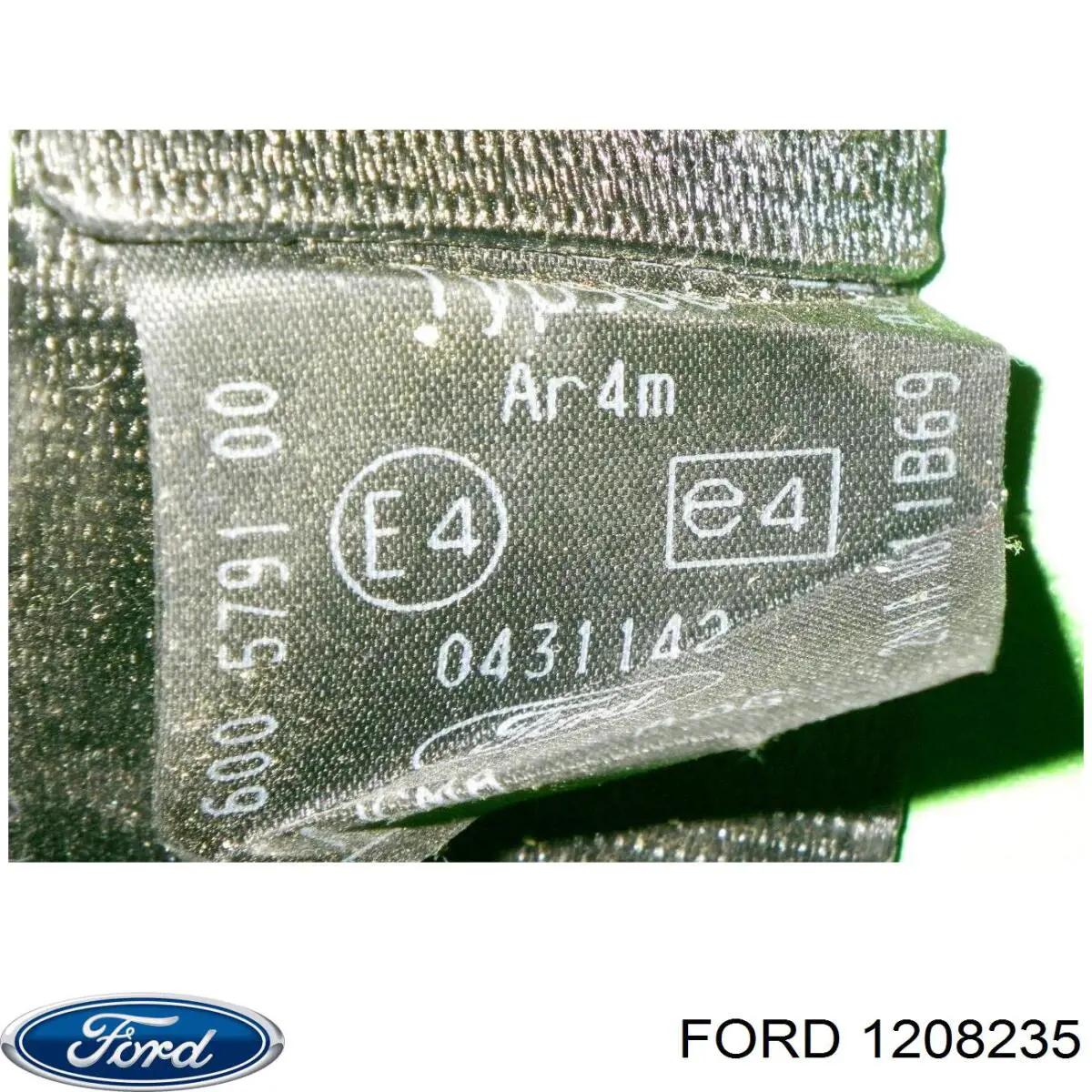 Пасок безпеки задній лівий 2N1AN611B69AC Ford
