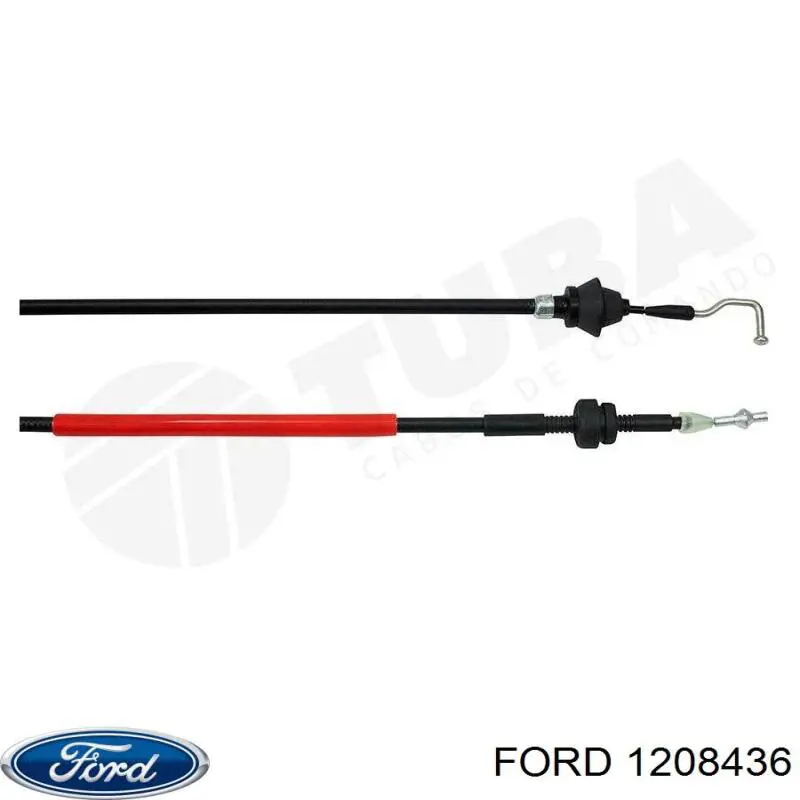 Фара права 1345972 Ford