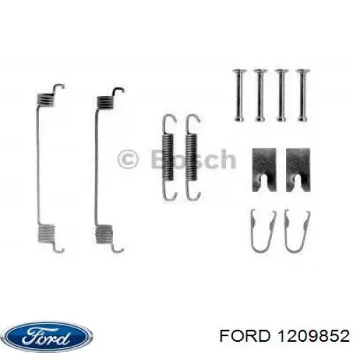 Трос ручного гальма задній, правий/лівий 1209852 Ford