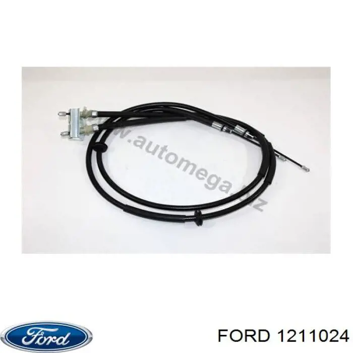1211024 Ford Трос ручного гальма задній, правий/лівий