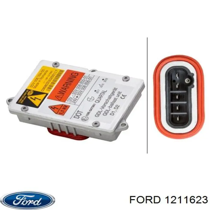 Купити 1211623 Ford Блок розпалювання, ксенон