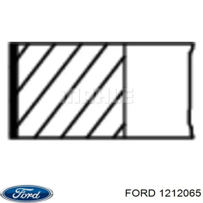 1212065 Ford Поршні і шатуни