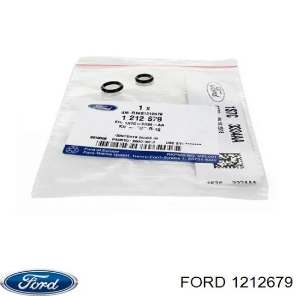 Купити 1212679 Ford Кільце ущільнювача штуцерів рульової рейки