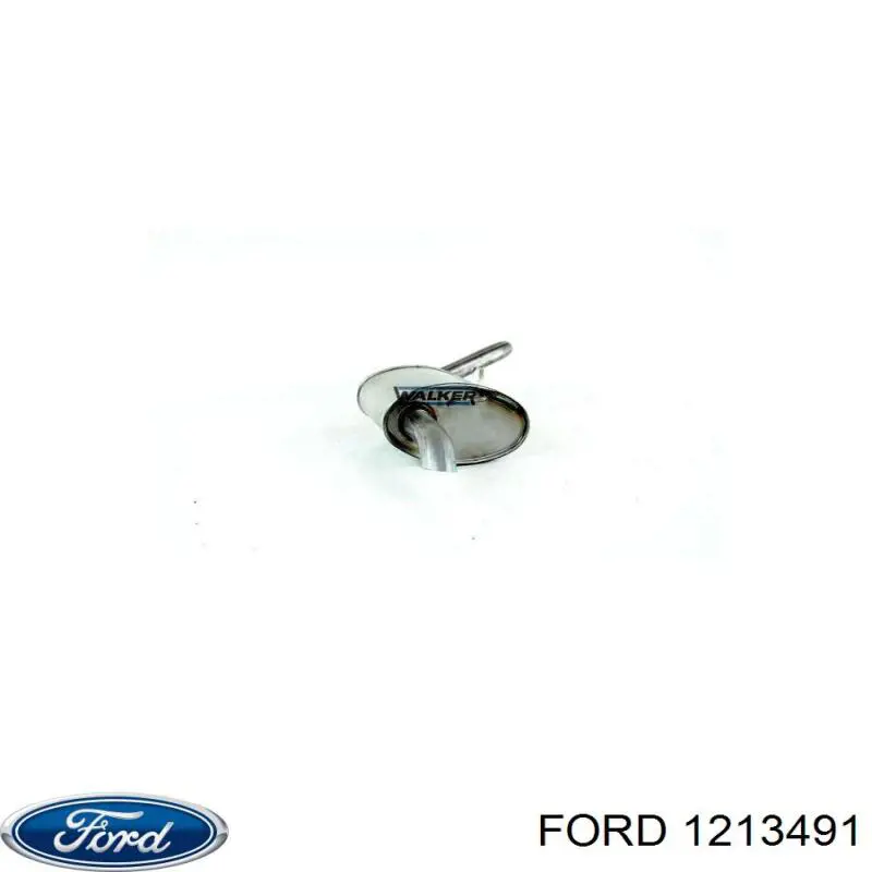 1518079 Ford Глушник, задня частина