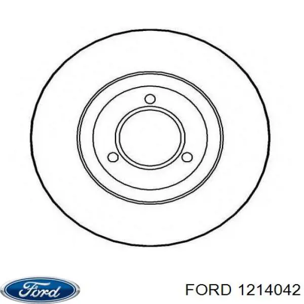 Цапфа передня ліва Ford 1214042