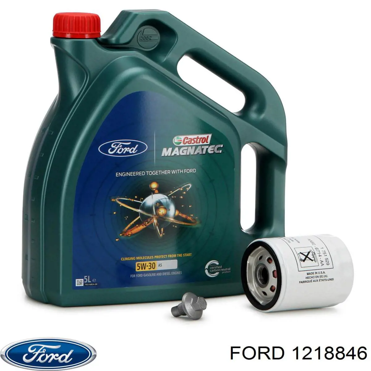 Масляний фільтр двигуна Ford 1218846 ціна, від 8.58 USD