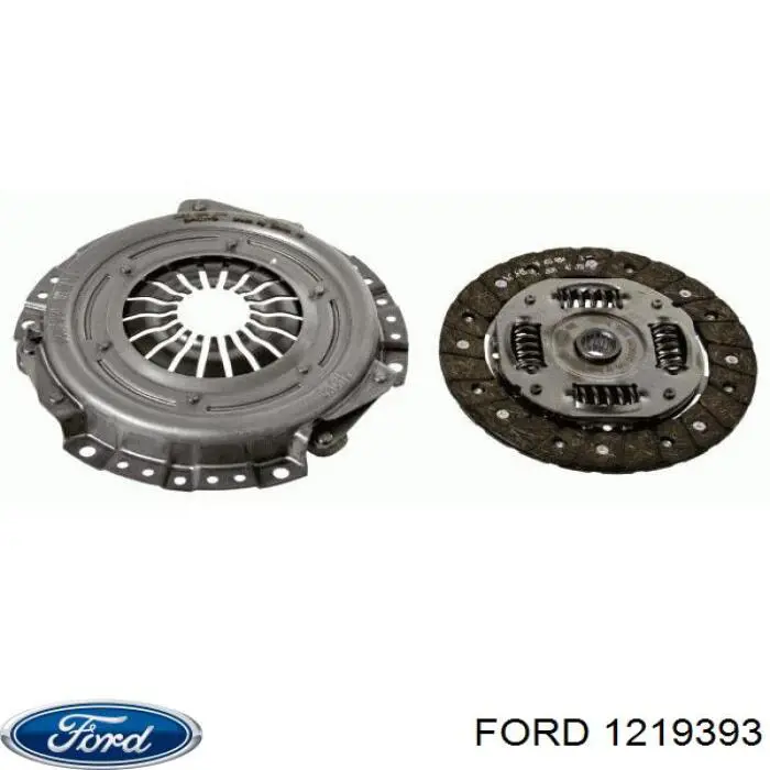 1219393 Ford комплект зчеплення (3 частини)