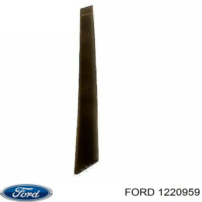 1220959 Ford Молдинг задніх правих дверей