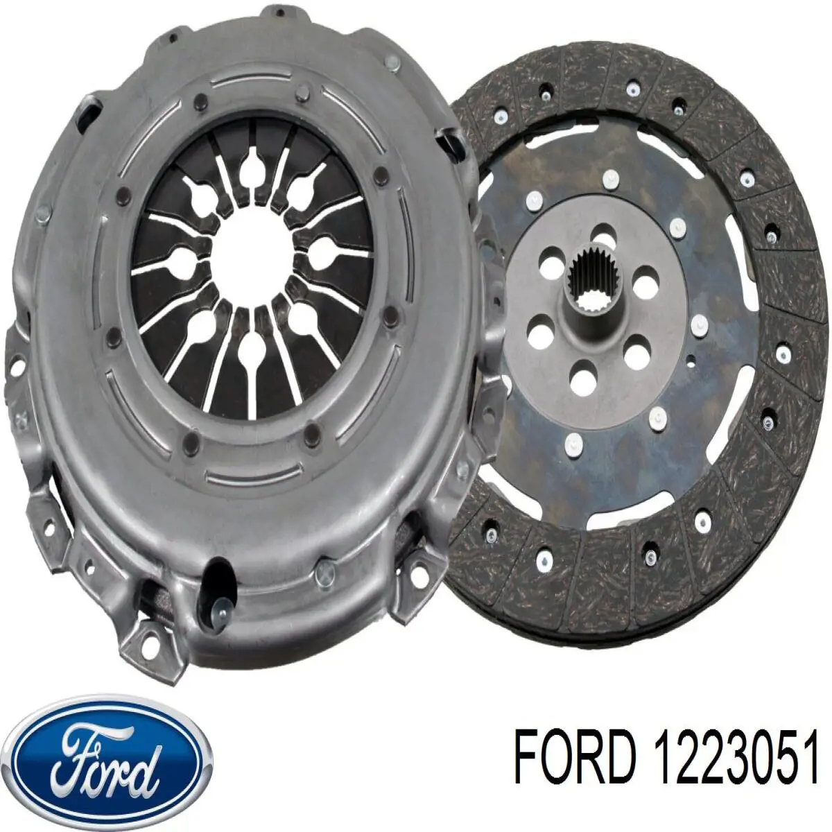 1223051 Ford комплект зчеплення (3 частини)