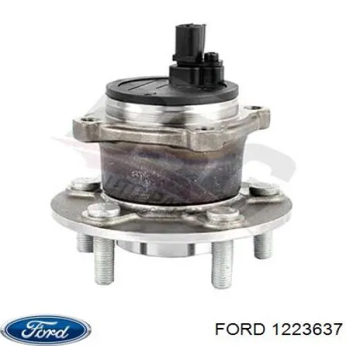 Задня маточина 1223637 Ford