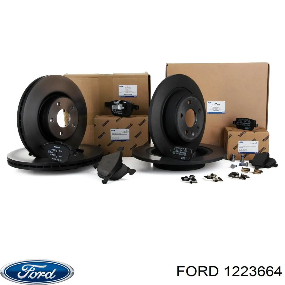 Купити 1223664 Ford Ротор гальмівний