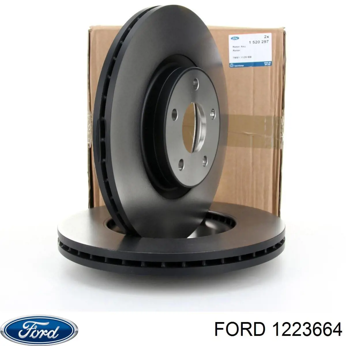 Купити 1223664 Ford Ротор гальмівний