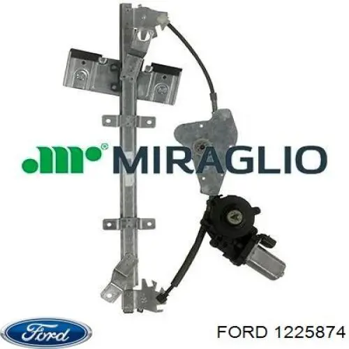 Купити 1225874 Ford Механізм стеклопідйомника водійських дверей