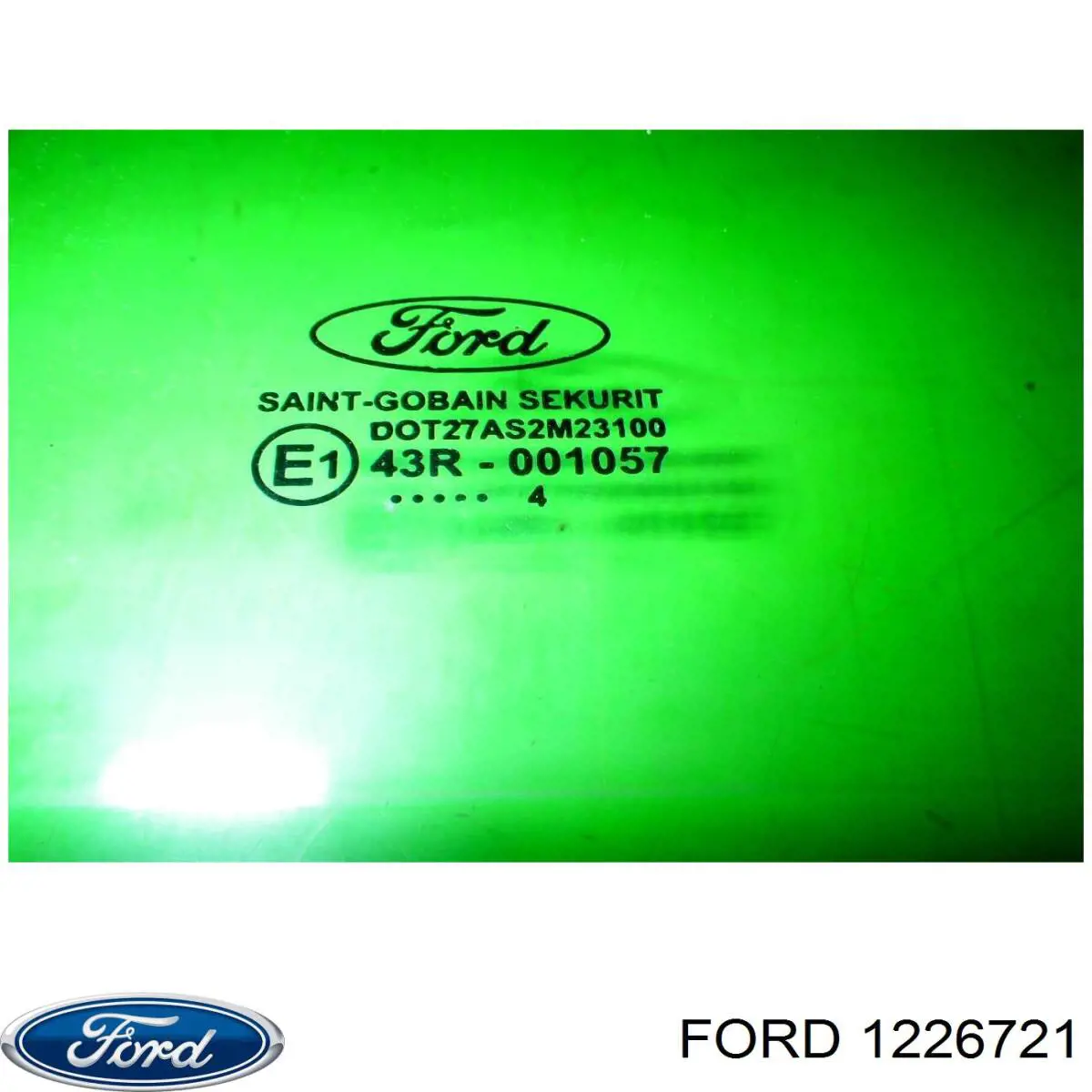 Скло задньої двері лівої Ford C-Max (CB3) (Форд C-Max)