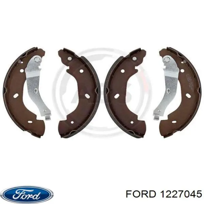Гальма робочі задні ножні і гальмівні барабани Ford 1227045