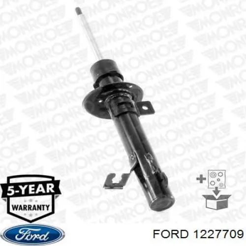 Амортизатор передній, правий Ford 1227709 ціна, від 49.80 USD