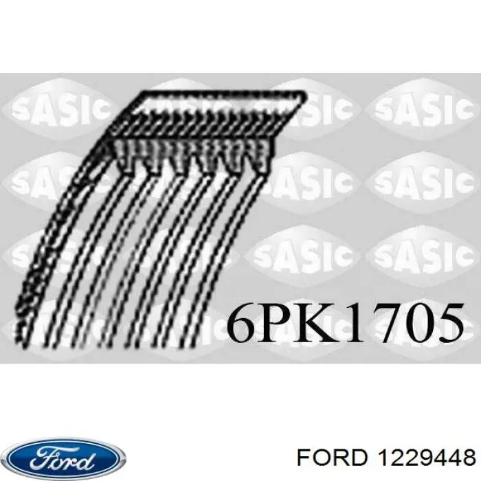 1229448 Ford Поліклиновий ремінь