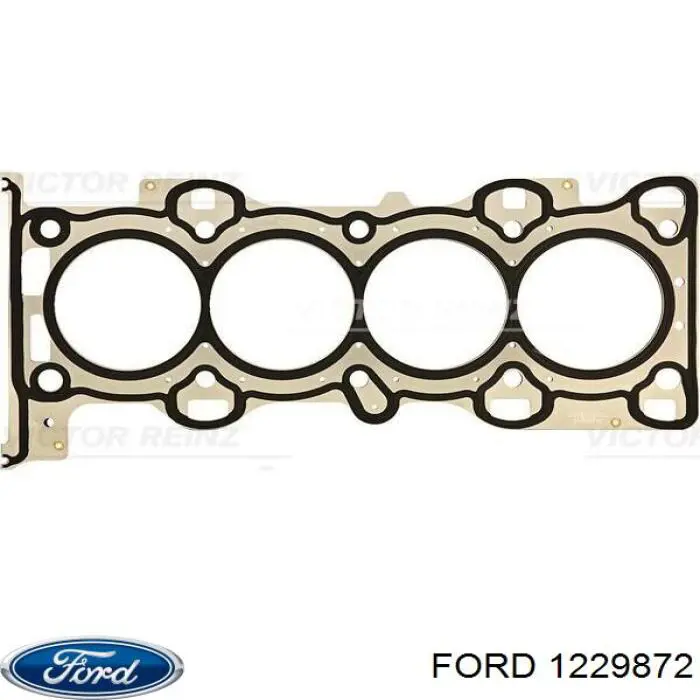 1229872 Ford прокладка головки блока циліндрів (гбц)