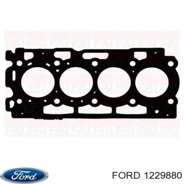 1229880 Ford прокладка головки блока циліндрів (гбц)
