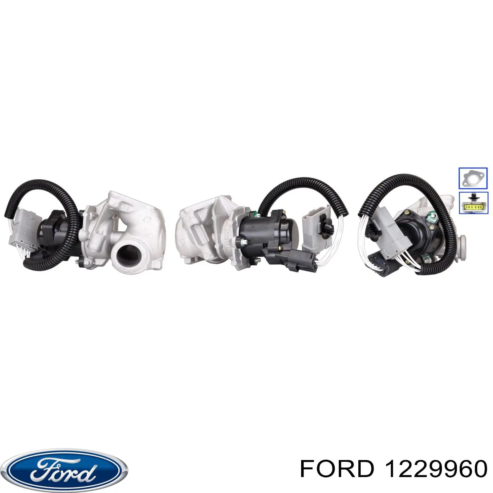 1229960 Ford Роз'єм (фішка) клапана EGR