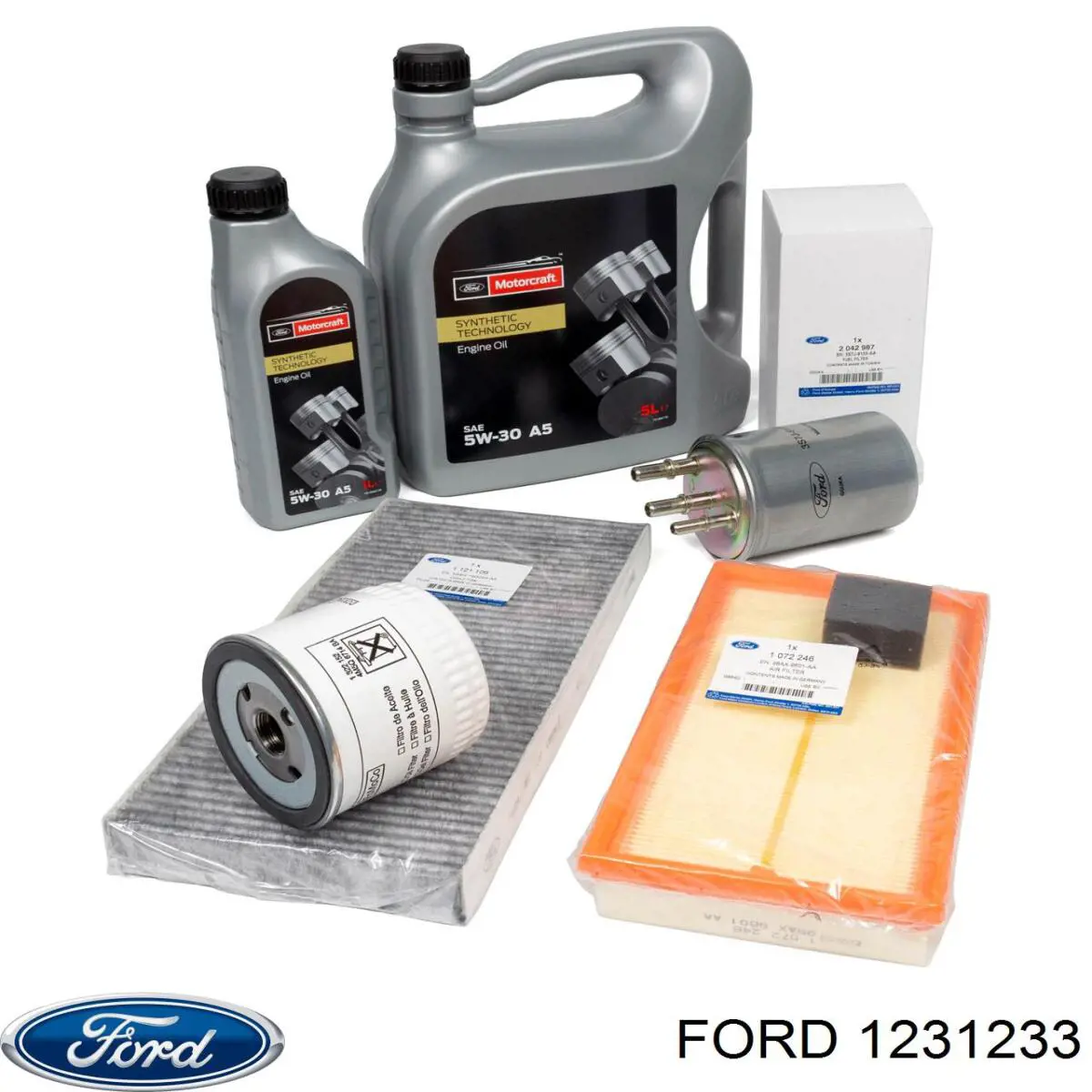 Купити 1231233 Ford Фільтр очищення масла відцентровий
