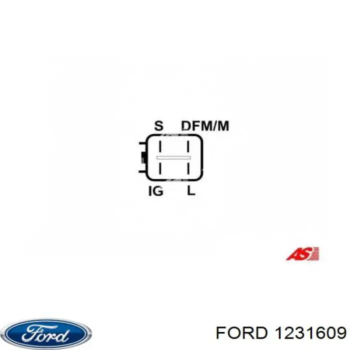 Купити 1231609 Ford Датчик швидкості обертання валу АКПП