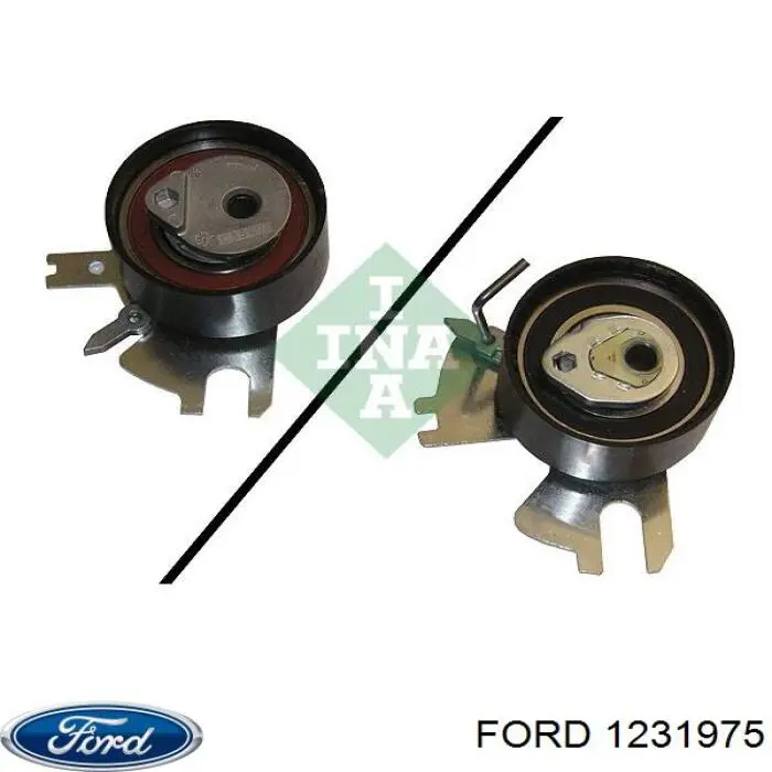 Ролик натяжителя ременя газорозподілу Ford 1231975 ціна, від 16.61 USD