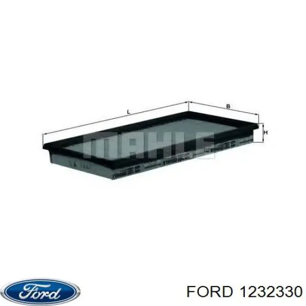 Фільтр повітряний 1232330 Ford