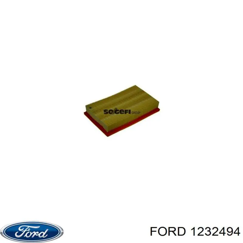 Повітряний фільтр 1232494 Ford