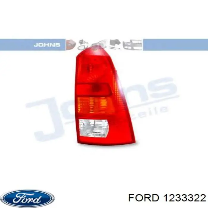 Задні ліхтарі Ford 1233322 ціна, від 33.55 USD