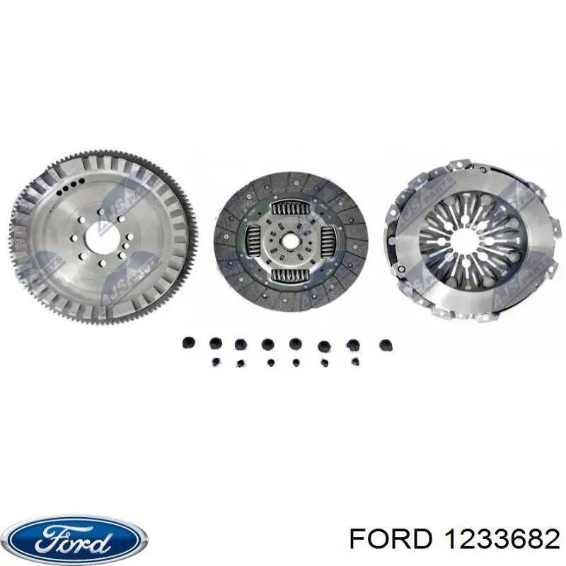 Купити 1233682 Ford Маховик із зубчастим ободом в зборі