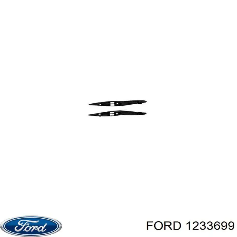 Кронштейн підсилювача переднього бампера Ford 1075637 ціна, від 2.53 USD